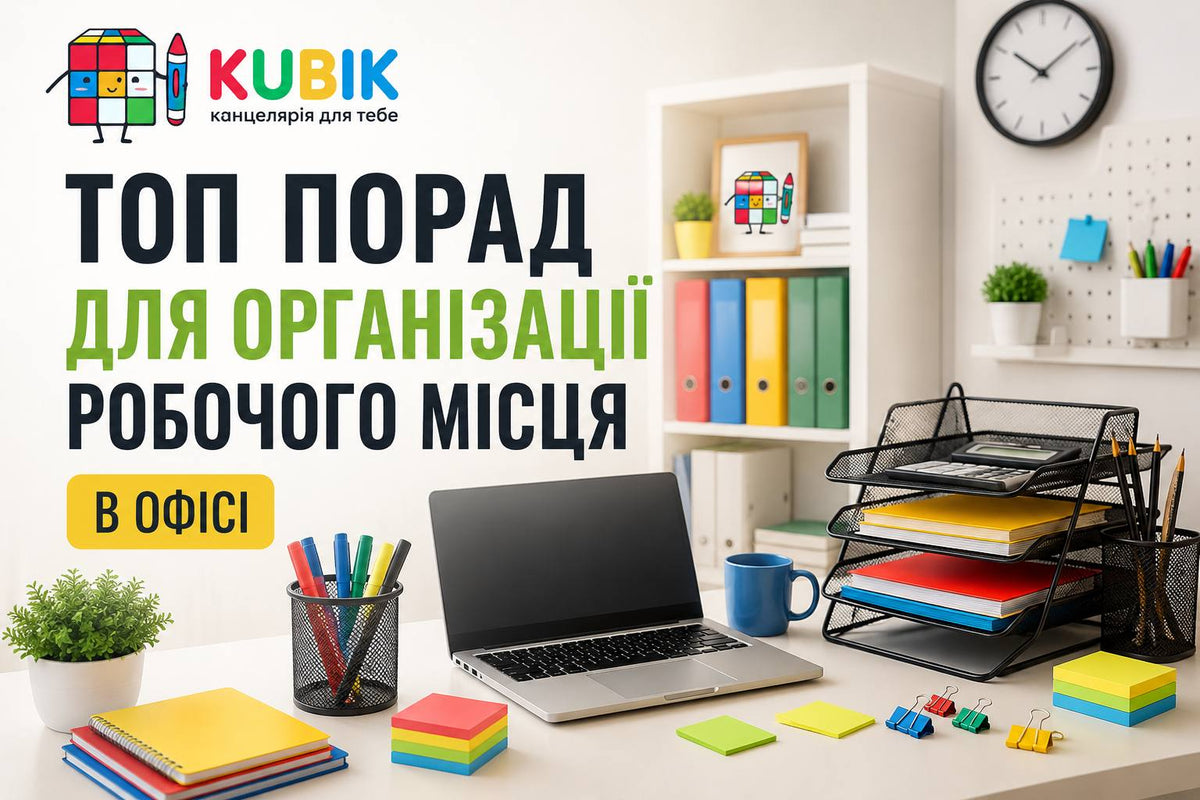Топ порад для організації робочого місця в офісі