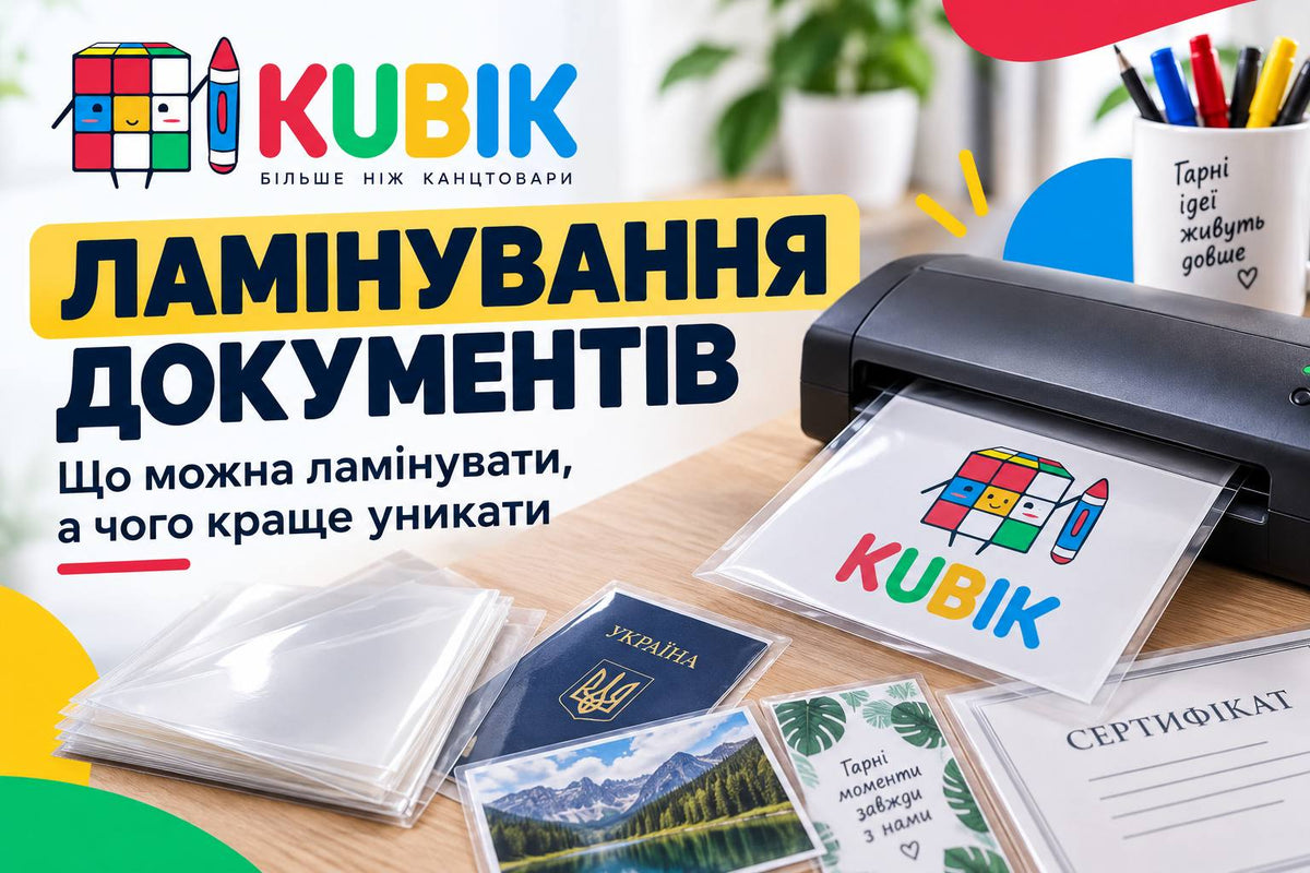 Ламінування документів: що можна ламінувати, а чого краще уникати