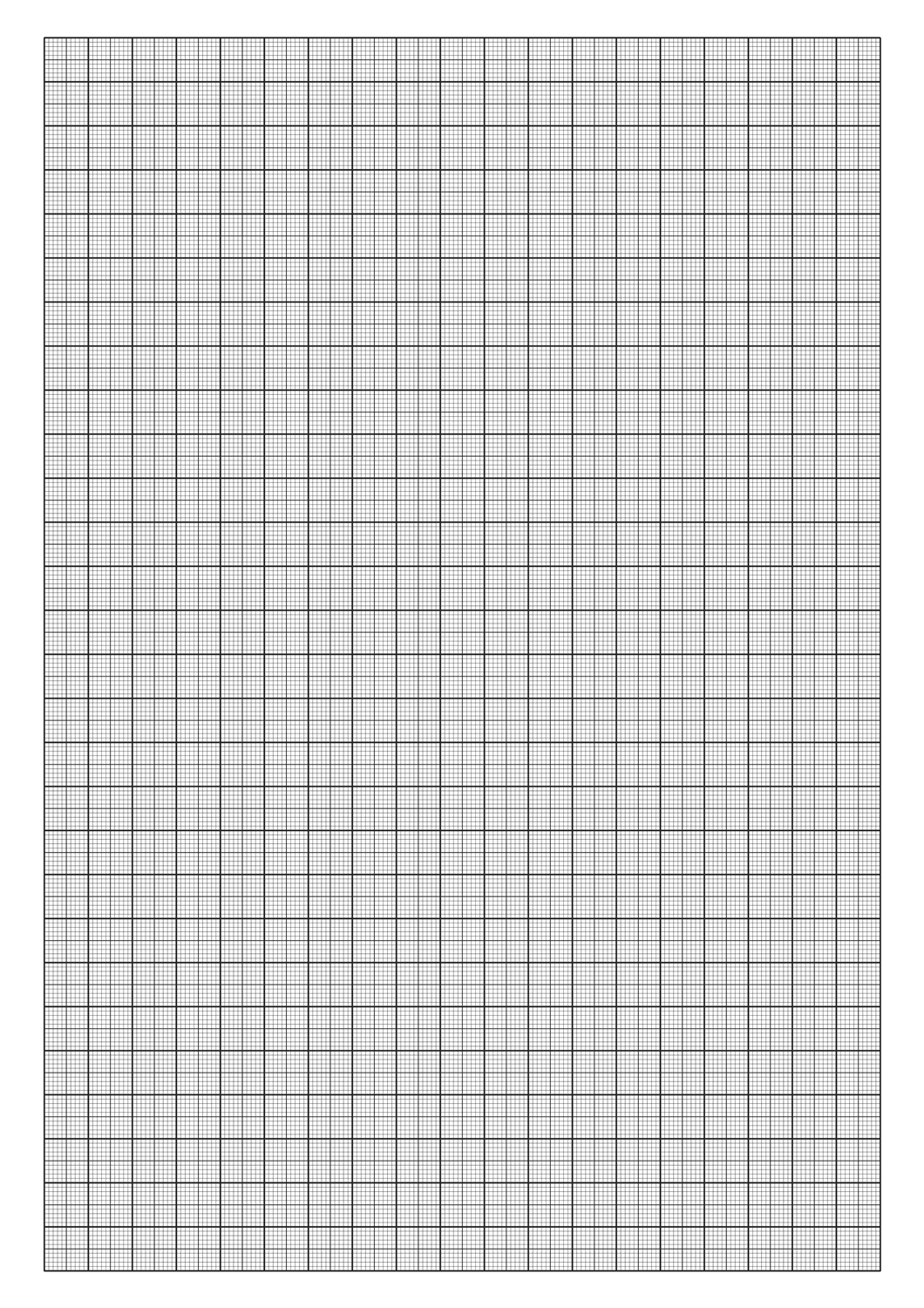 Папір міліметровий, блок 100 арк.