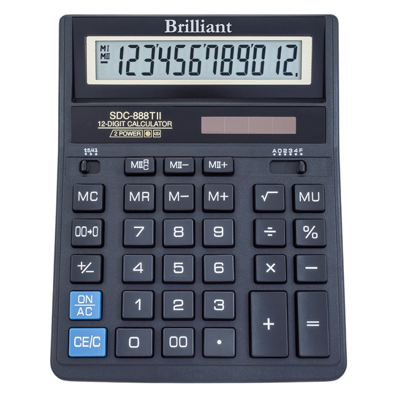 Калькулятор Brilliant SDC-888TII
