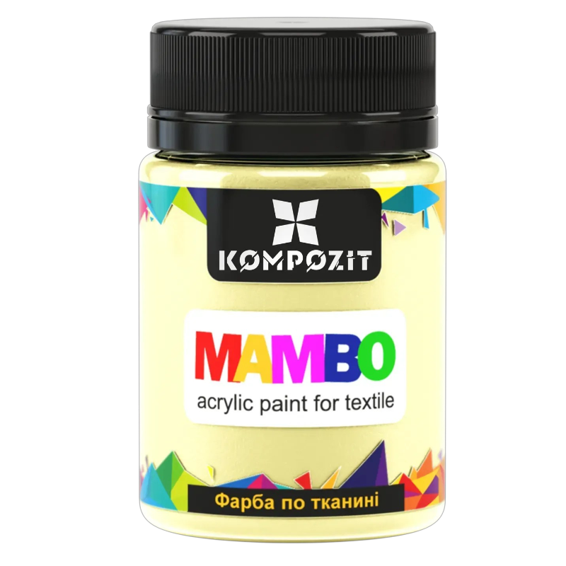 Фарба по тканині MAMBO ART Kompozit, 50 мл
