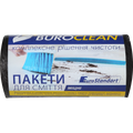 Пакети для сміття 35л/30шт міцні чорні BuroClean EuroStandart