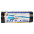 Пакети для сміття 60л/20шт чорні BuroClean EuroStandart
