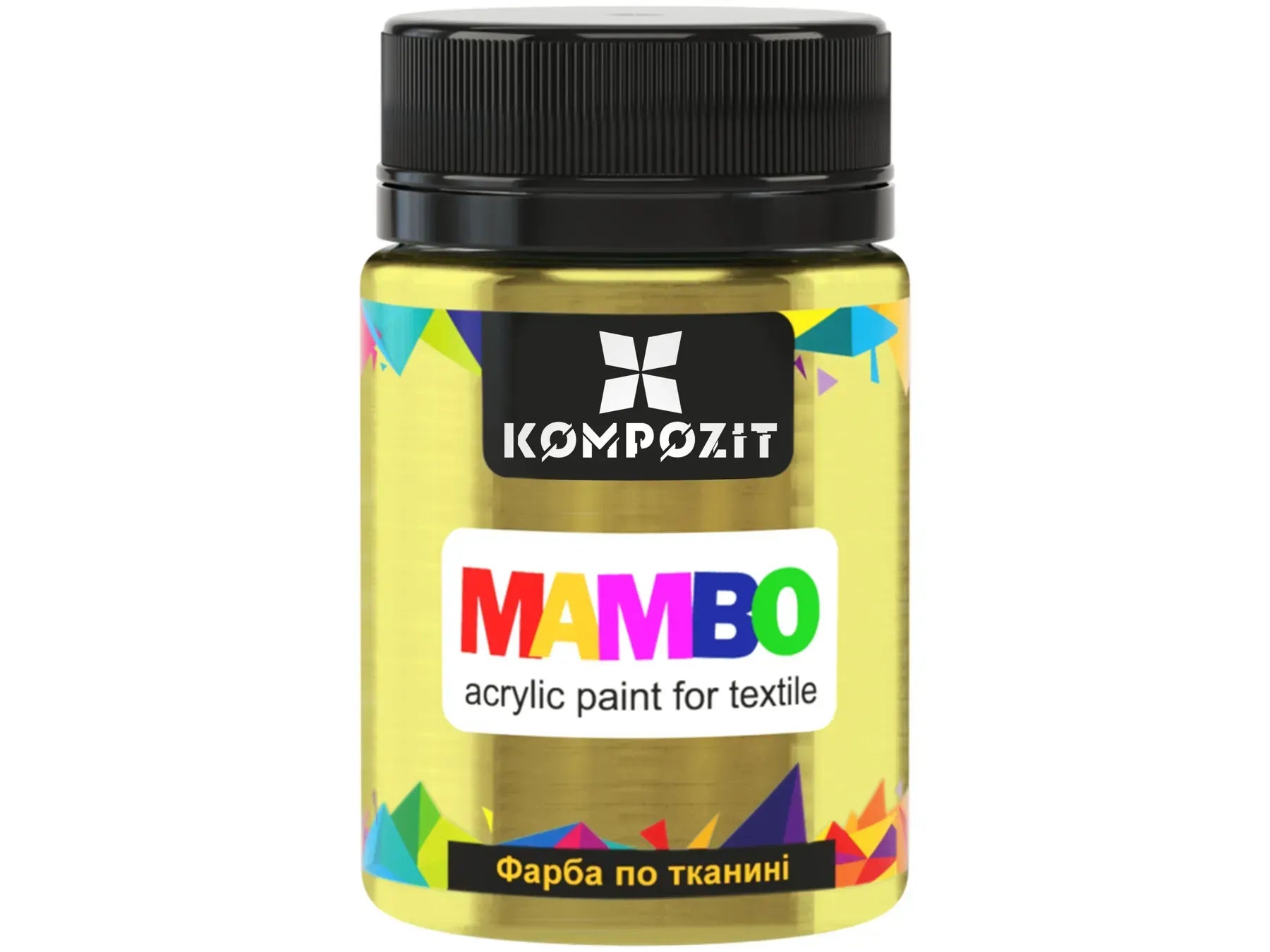 Фарба по тканині Серія (Металік) МАМВО ART Kompozit, 50 мл