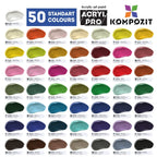 Фарба художня Acryl PRO ART Kompozit 75 мл