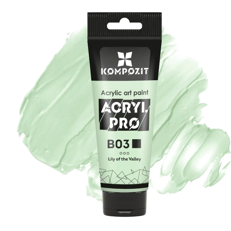 Фарба художня Серія "Пастель" Acryl PRO ART Kompozit 75 мл