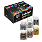 Набір Фарба художня ACRYL PRO ART Kompozit кольори металік 6*20 мл