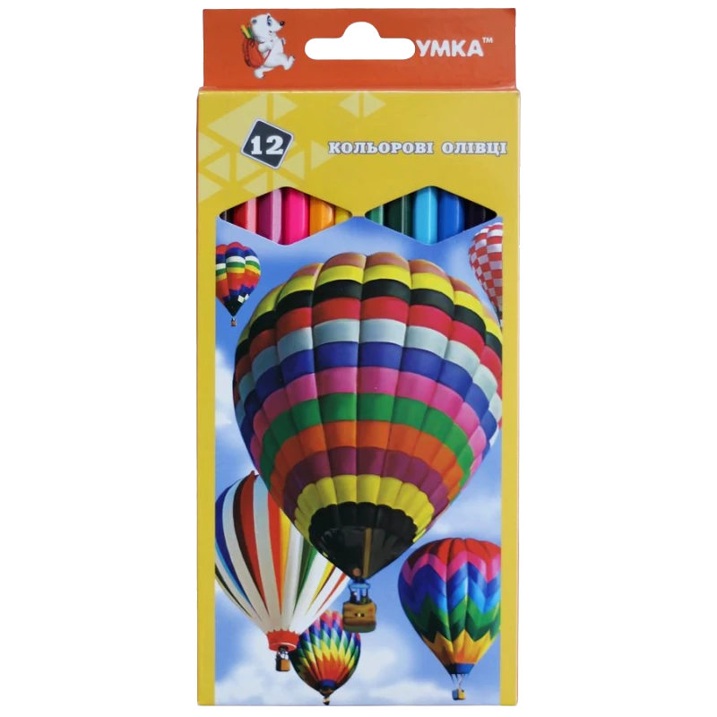 Олівці кольорові "УМКА"
