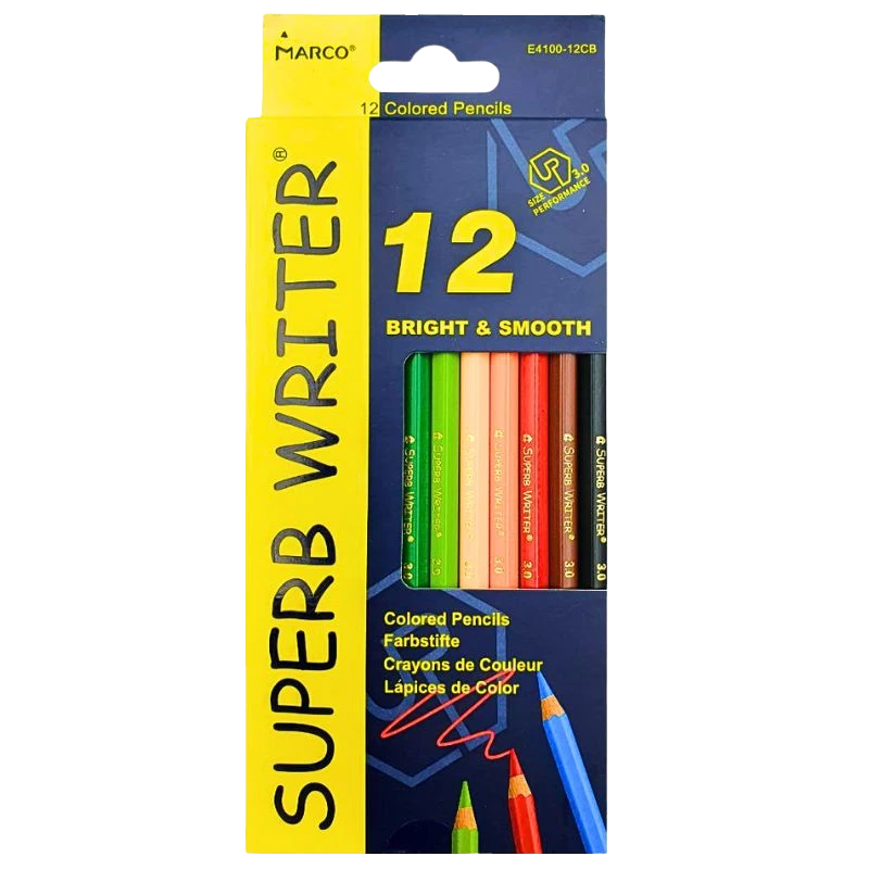 Олівці кольорові "Marco Superb writer"