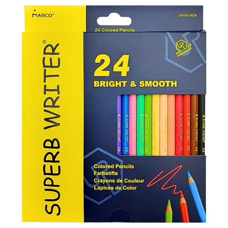 Олівці кольорові "Marco Superb writer"