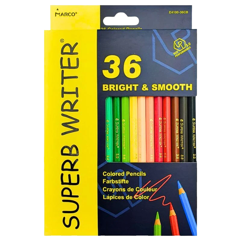 Олівці кольорові "Marco Superb writer"