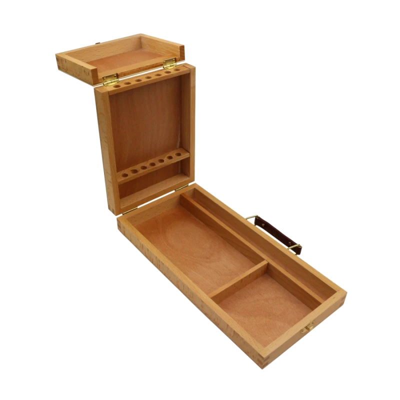 Пенал-етюдник акварельний дерев'яний D.K.ART CRAFT