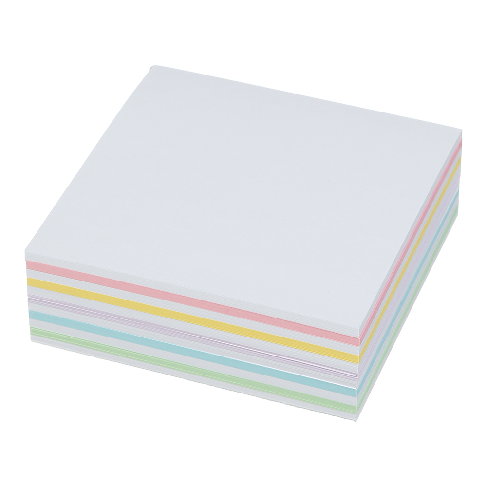 Блок паперу для нотаток ЛЮКС "ЗЕБРА" PASTEL, 90х90х30мм