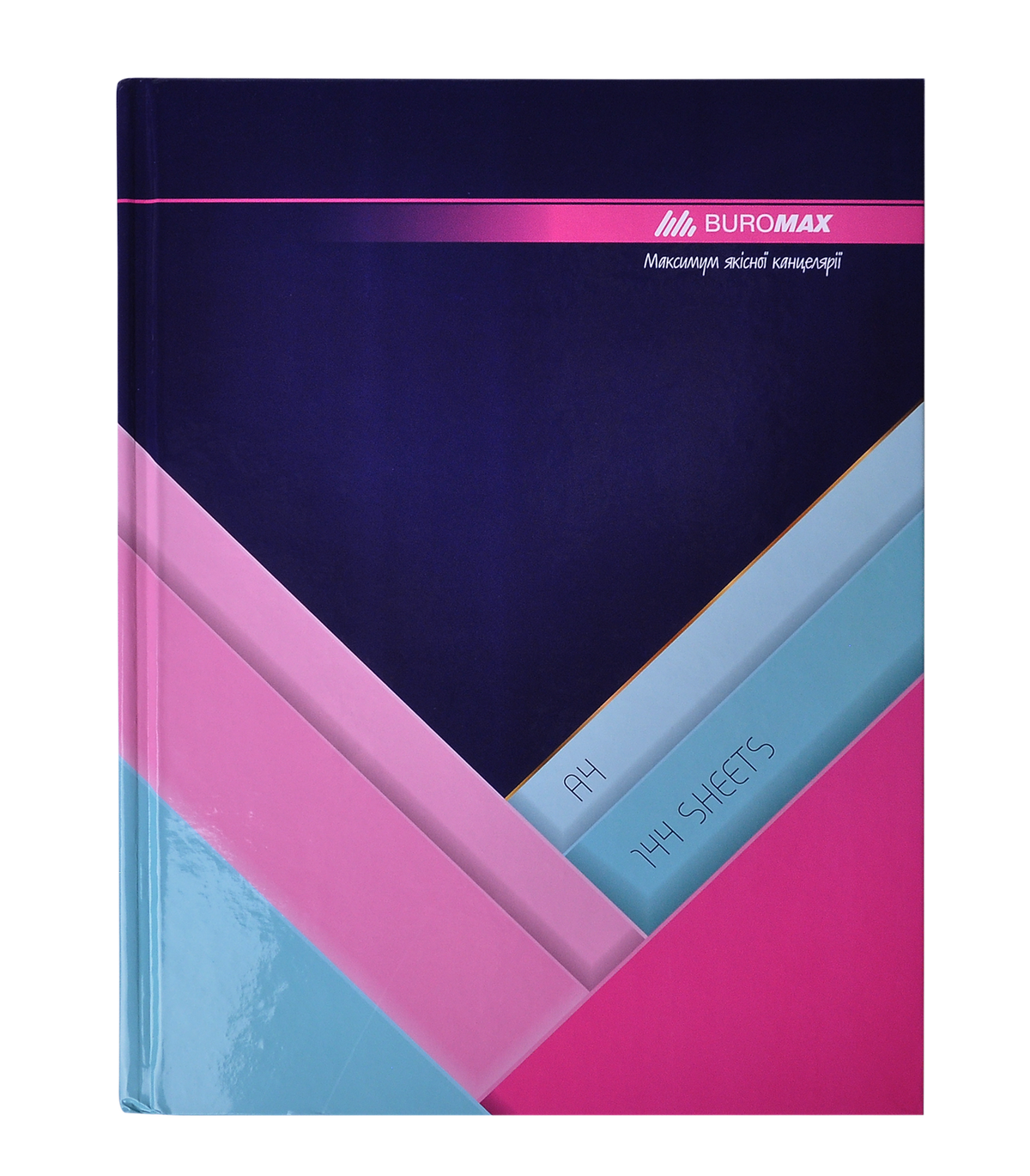 Книга канцелярська MODEST 144 арк темно-синя
