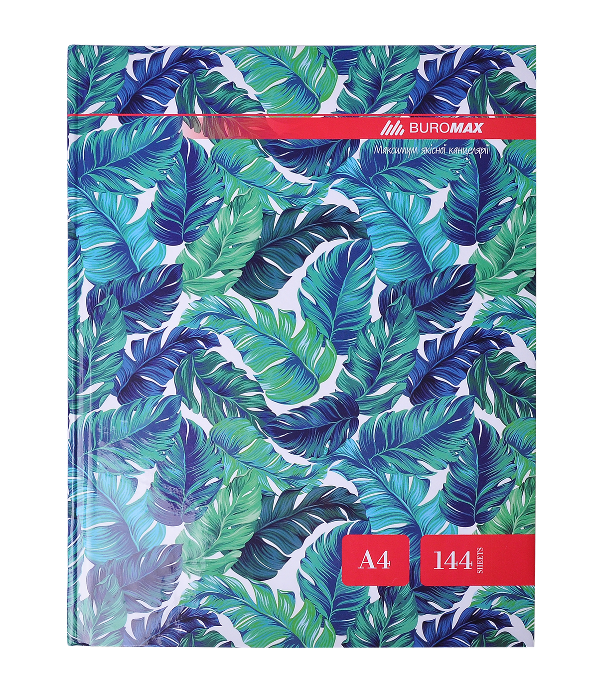 Книга канцелярська FLORISTICA 144 арк бірюзова