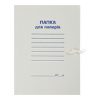 Папка на зав'язках, JOBMAX, А4, картон 0.3 мм, клеєний клапан