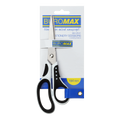 Ножиці Buromax 164мм чорно-білі