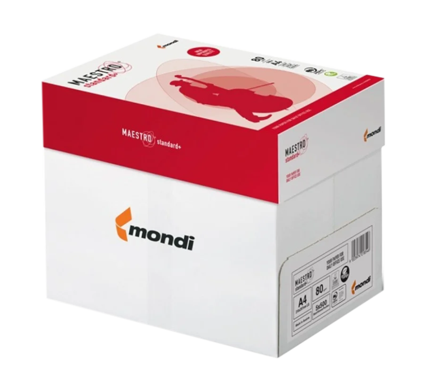 Папір MAESTRO STANDARD+, А4, клас B, 80г/м2, 500 арк