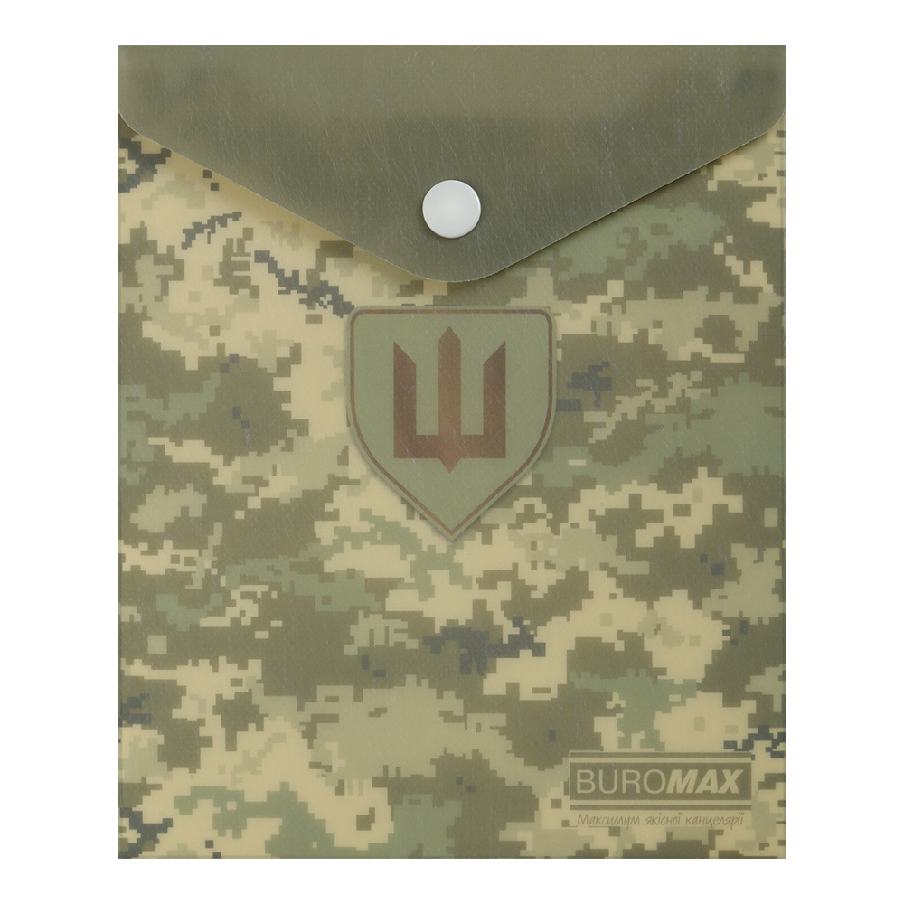 Папка-конверт MILITARY А6 зелена