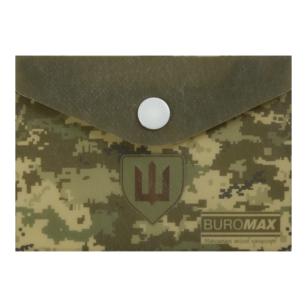 Папка-конверт MILITARY А7 зелена
