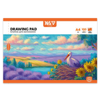Зошит для малювання А4, 28 аркушів, "YES", з перфорацією — Orange Line