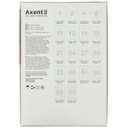 Етикетки з клейким шаром AXENT 2460-A, А4, 210х297мм, 1 шт/арк., 100 аркушів