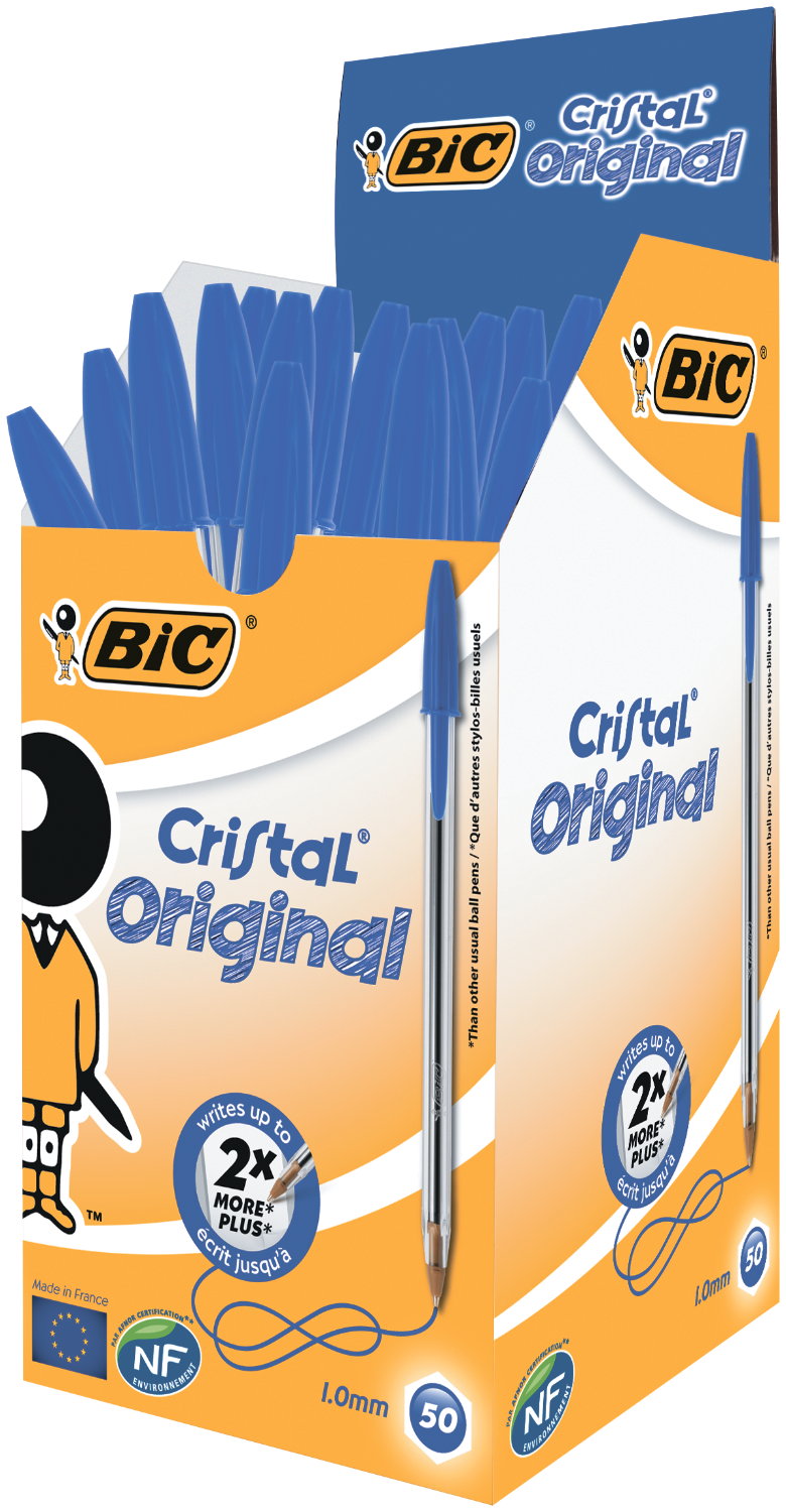 Ручка кулькова BIC Cristal синя