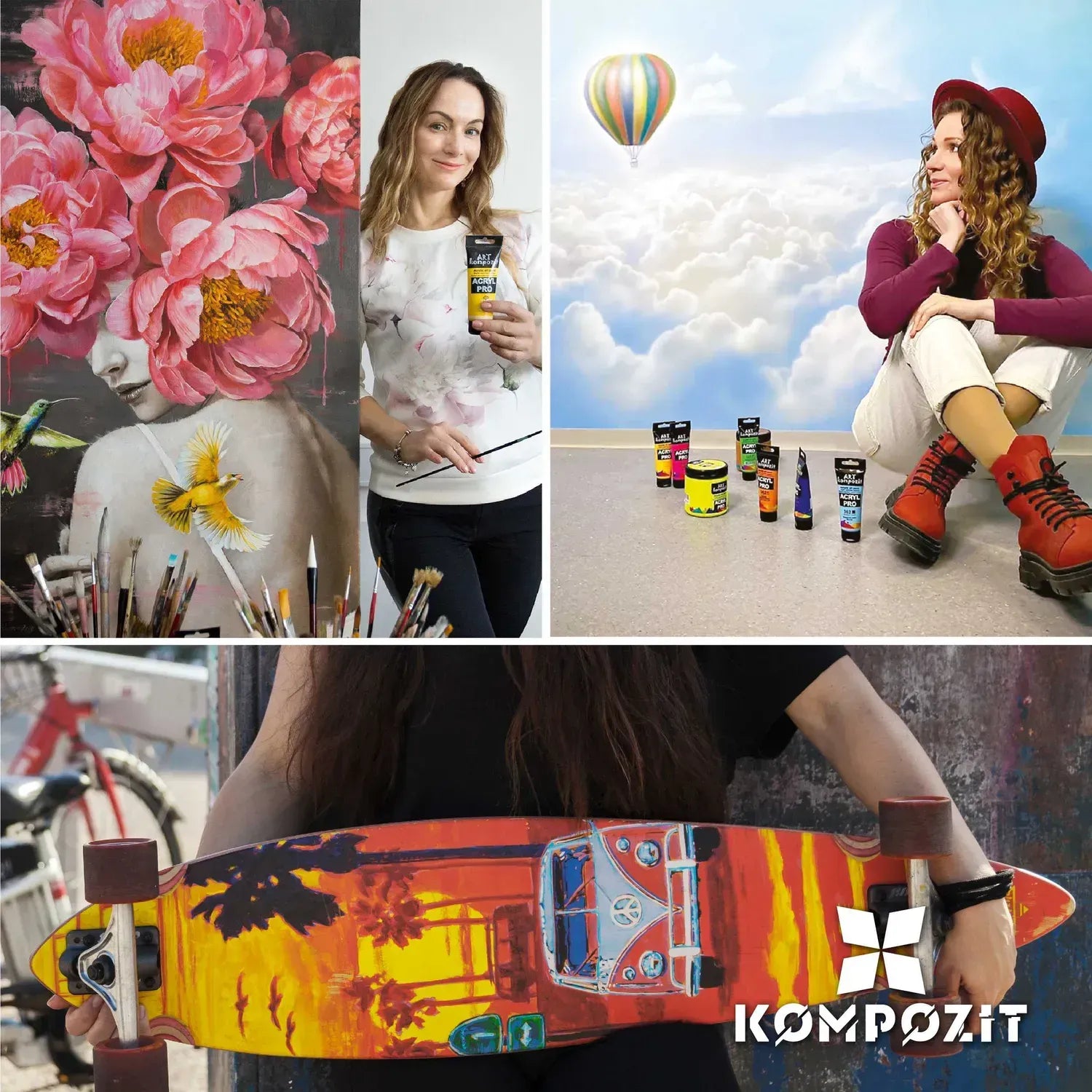 Набір Фарба художня ACRYL PRO ART Kompozit 9*20 мл