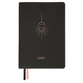 Щоденник діловий Leo Planner А5 недатований "Hypnotic", м'який, чорний, 320 стор.