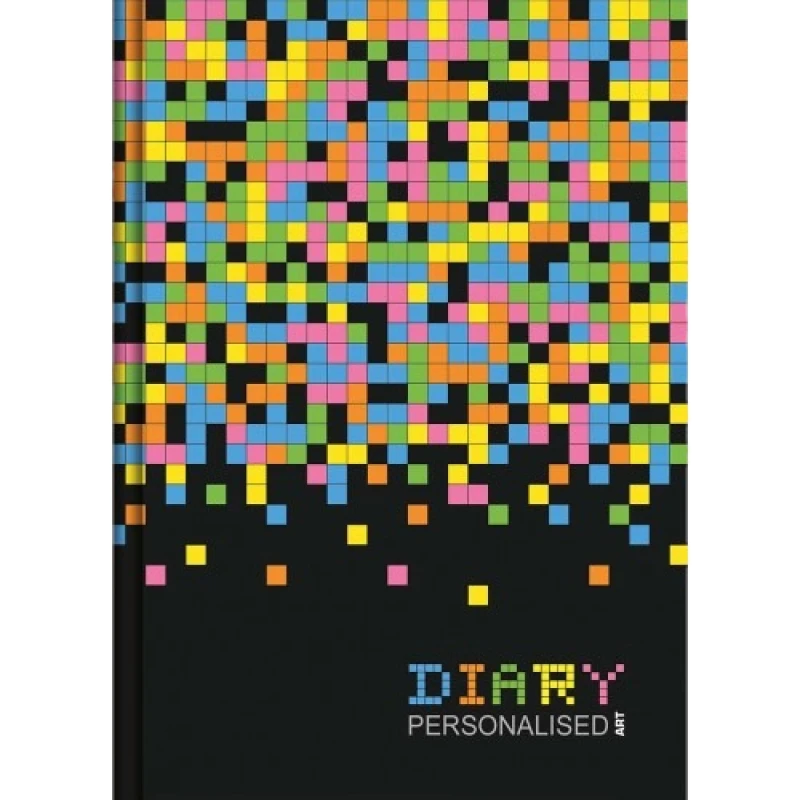 Щоденник недатований "Рюкзачок" А5/320 стор., "DIARY. Personalised", мікс