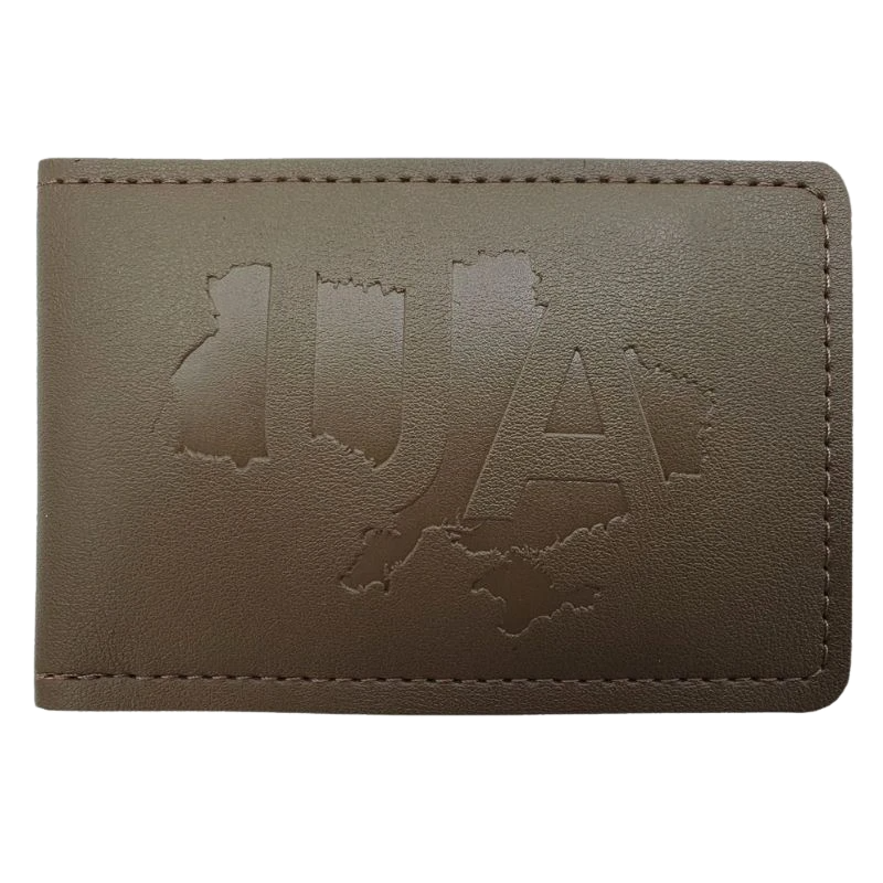 Обкладинка для ID-паспорта 4PROFI кожзам, UA на карті койот