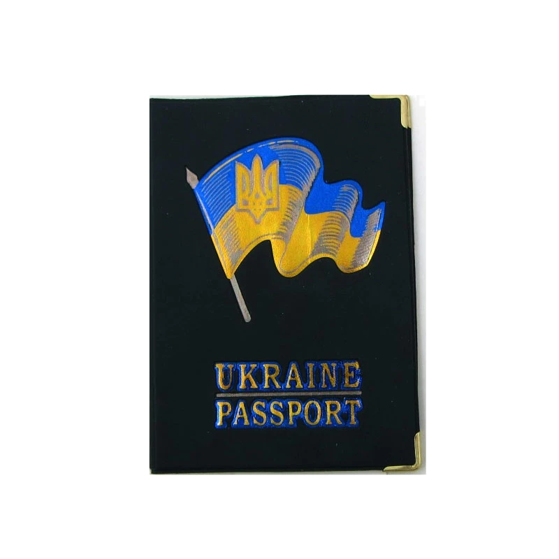Обкладинка на паспорт TASCOM нубук, прапор України