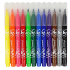 Фломастер-пензлик "Marco Super Washable" 12 кол.