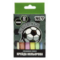Крейда кольорова 12 шт. "YES"  "Football"