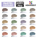 Фарба художня Серія "Пастель" Acryl PRO ART Kompozit 75 мл