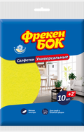 Салфетка для прибирання універсальна 10+2шт, ФРЕКЕН БОК