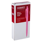 Ручка авт. "Axent" 0,5мм, "Allegro "Pastelini" синя