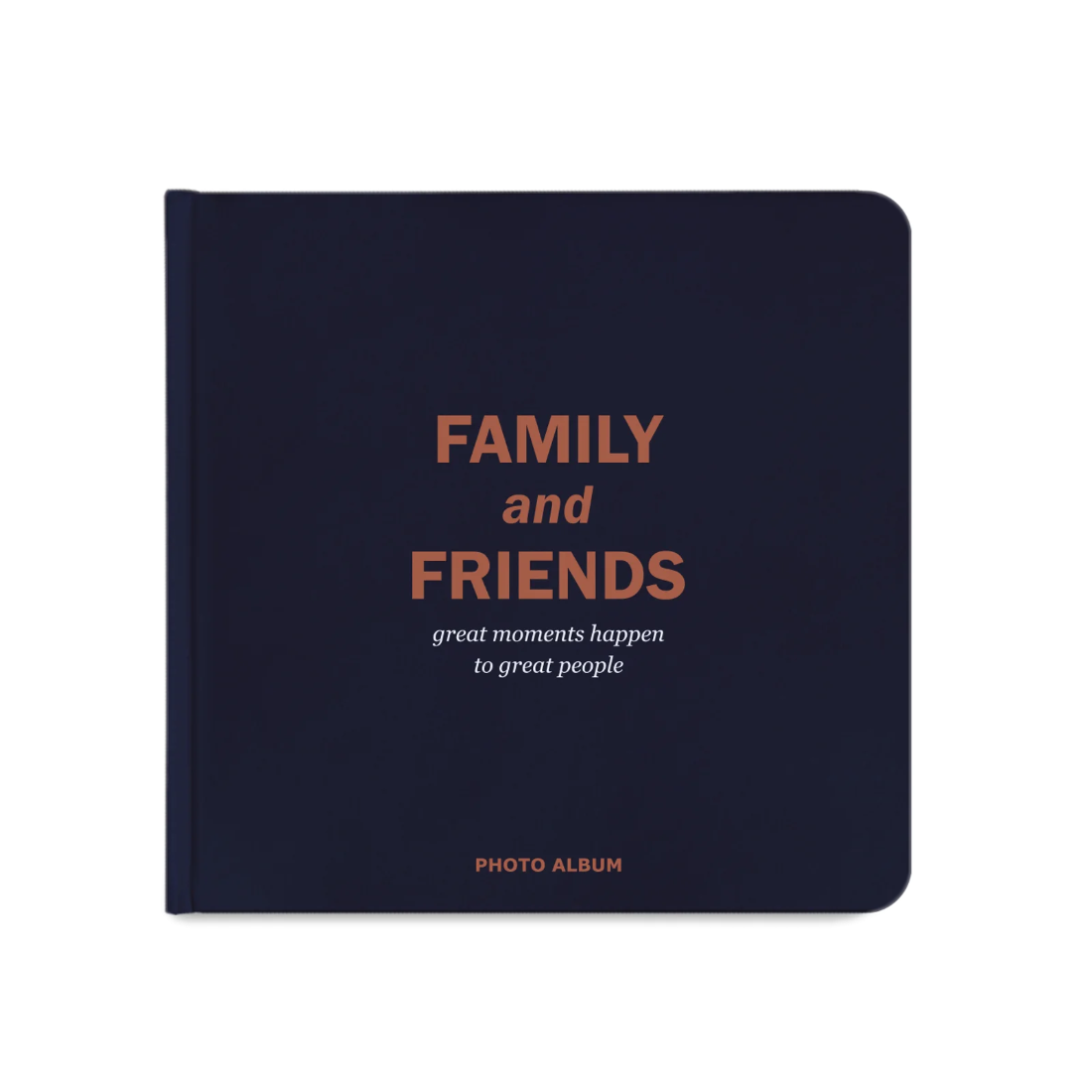 Фотоальбом Family and friends темно-синій