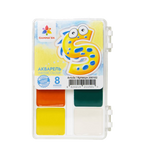 Акварель ГАММА'UA 8 кольорів, упаковка