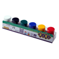 Гуаш ZiBi 6 кол. х 20мл, KIDS Line, з пензликом