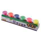 Гуаш ZiBi 6 кол. х 20мл, NEON, KIDS Line