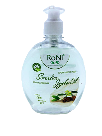 Крем-мило RoNi Sensetive Jojoba 450 мл