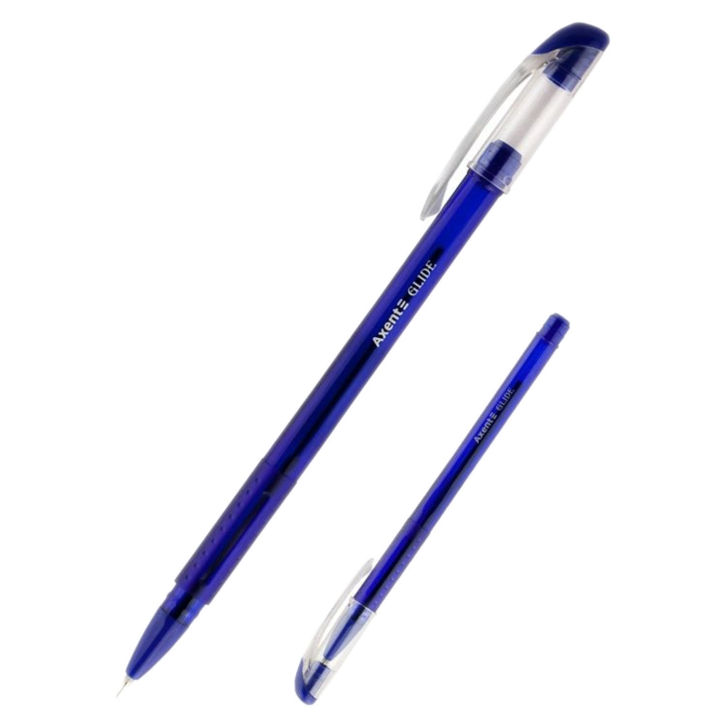 Ручка Axent Glide синя