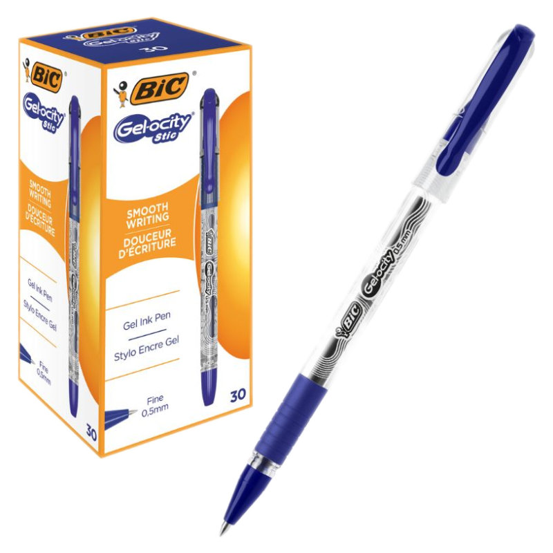 BIC Gel-Ocity Stic синя