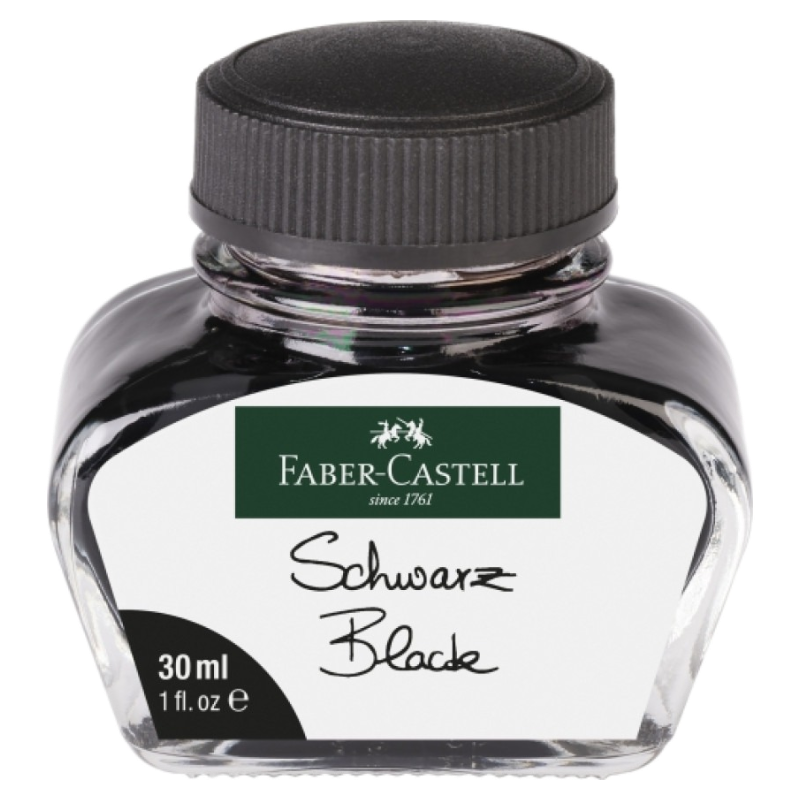 Чорнило Faber-Castell чорне 30 мл