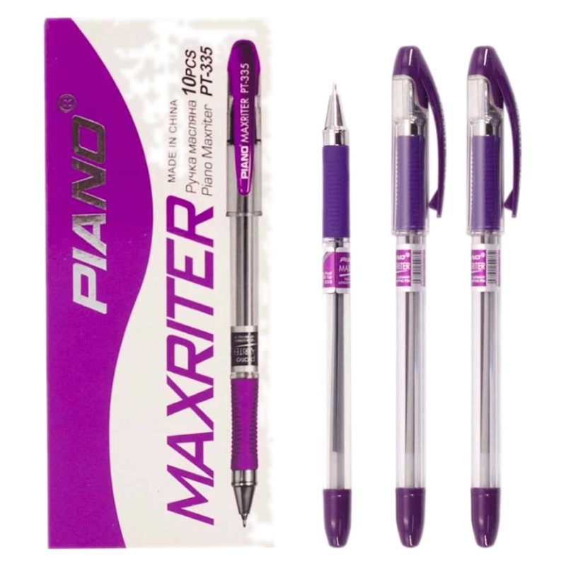Ручка Piano Maxriter PT-335 фіолетова