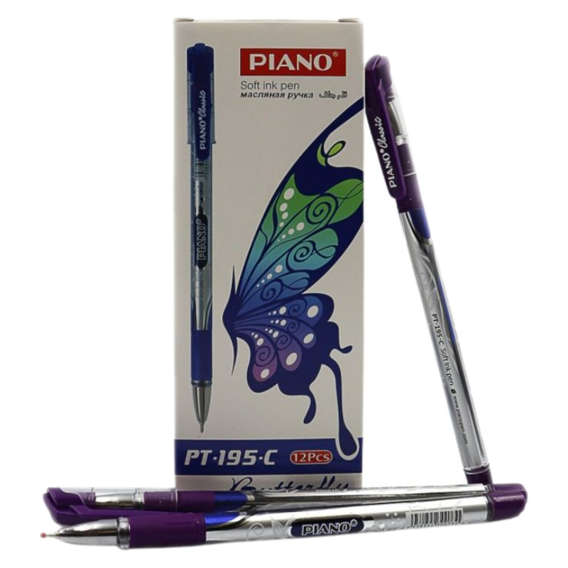 Ручка Piano Classic PT-195C фіолетова