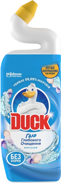 Засіб для унітаза Duck 5в1 Морський 500 мл