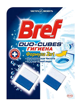 Кубики для бачка Bref Duo-Cubes