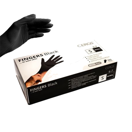 Рукавиці Ceros Fingers Black S